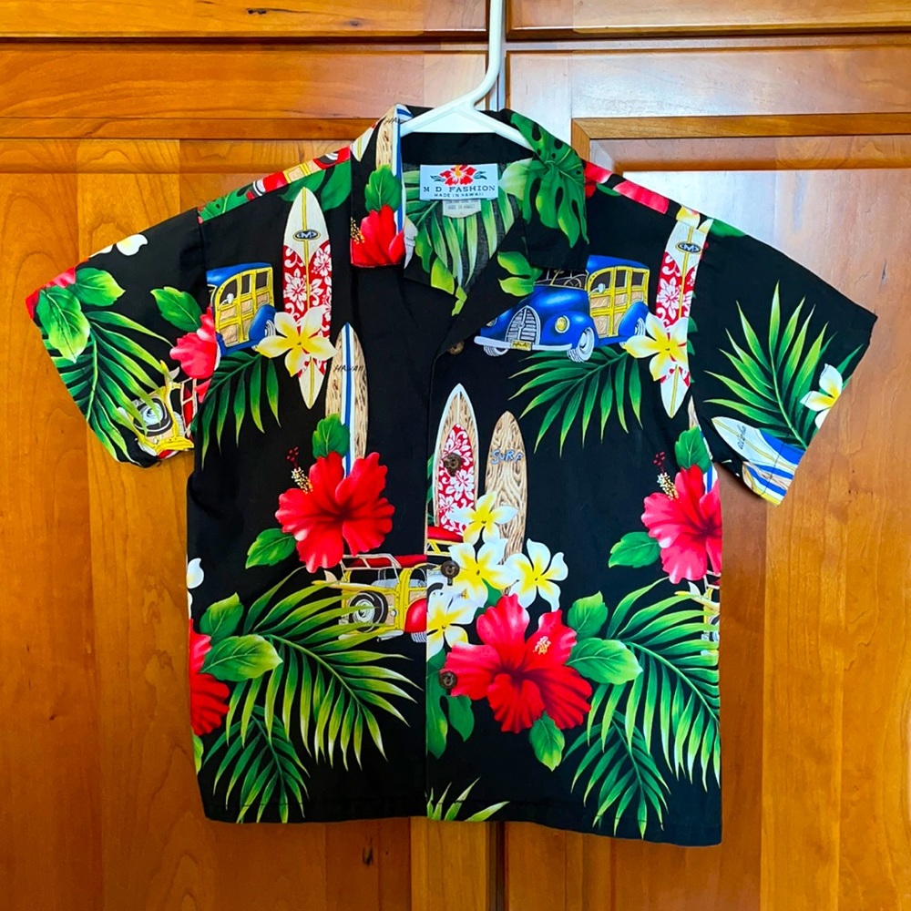 Boys MD Fashion Hawaiian Shirt 🌺 Size 6
